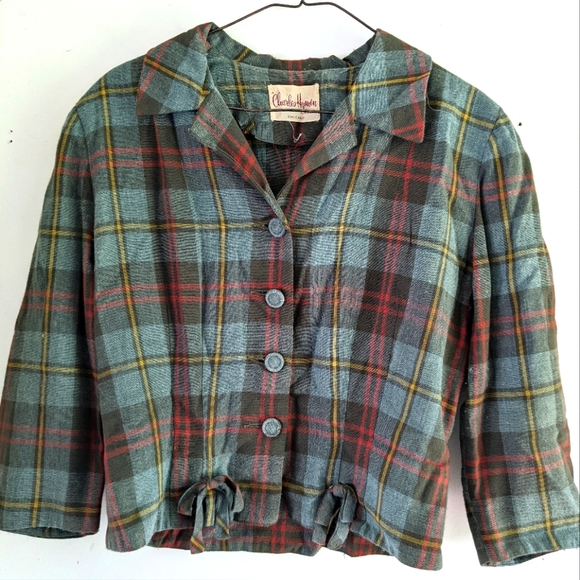 1950s blouse - Picture 1 of 2